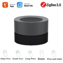 ZigBee Tuya 스마트 노브 무선 장면 스위치 버튼 컨트롤러 배터리 구동 홈 오토메이션 시나리오 장치, 01 1pcs
