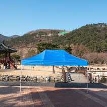 천막 옥상 프리미엄 3X4.5 캐노피 알루미늄골조+지붕, 알루미늄천막 3X4.5_백청백