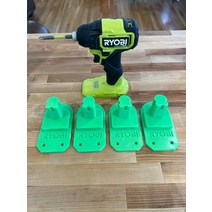 Ryobi 료비 4 팩 18v 도구 마운트