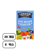 런던프룻 컬렉션 티백, 39g, 6개, 6개