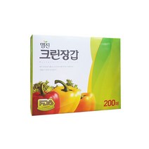 [RA㏓] 명진 크린 위생장갑 200매 야외활동용 다용도 조리용 청소용 비닐 세차용 ▷_§Ea, 《본상품》, 《본상품》
