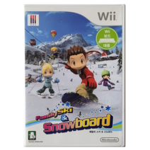 닌텐도 위 패밀리 스키 and 스노보드 한글판 중고