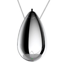 미니 웨어러블 공기 청정기 개인 여행용 공기 청정기 목걸이 휴대용 USB 충전 연기 청정기, 육군 녹색