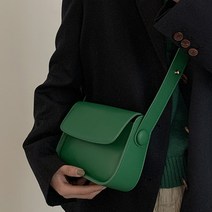 연이랜드 스퀘어 플랩 미디움 크로스백 숄더백