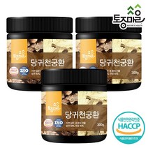 (주)토종마을 HACCP인증 국산 당귀천궁환 300g, 3개