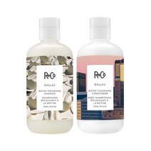 R+Co 달라스 비오틴 증점 샴푸 + 컨디셔너 각251ml, 8.00온스(2팩)