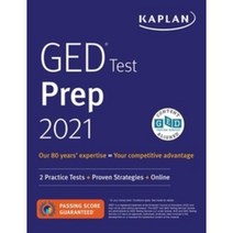 GED Test Prep 2021, Kaplan GED