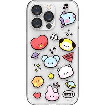 [사은품증정] BT21 미니니 투명 젤리 휴대폰 케이스 갤럭시 S22 울트라 / S22 플러스 / S22