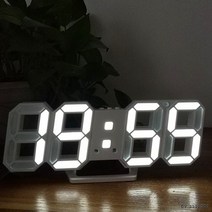 무소음칼라 LED 벽걸이시계 벽시계 알람 온도계 탁상, 무소음칼라 LED 벽걸이시계-핑크