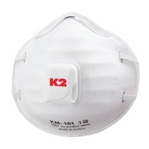 K2-안면부여과식방진마스크 KM-101 1급 (10EA(1조)), 안면부여과식방진마스크-KM-101-1급-(10EA(1조))
