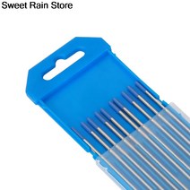 텅스텐 전극 10 개 란탄 처리 WL20 TIG 1.6 3.0 4.0mm x 150mm 청색 금속 가공 soldadura pro arco, 7.4mm - 150mm