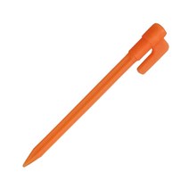 4pcs 야외 캠핑 텐트 손톱 보편적 인 플라스틱 모래 땅 페그 스테이크 핀 스파이크 후크 천막 도구 원예 랜딩 패드, 주황색