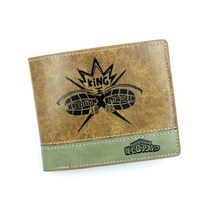 pu khaki short wallet of jojo pirate king 해골 데스 노트 페어리 테일 토토로 소드 아트 온라인 attack on titan with coin, 나의 히어로 아카데미아