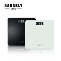 강블리라이프 디지털 체중계, 블랙, GLEH-SA-00001