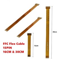 라즈베리 파이 제로 카메라 FFC 케이블 플렉스 15 핀 16CM 30CM 리본 3/2/b/b +, 02 30cm