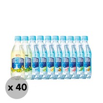 웅진식품 [웅진식품] 빅토리아 탄산수/탄산음료 500ml x 40페트 골라담기(플레인.레몬 등 10종 중 택2), 내사랑유자c20+레몬20