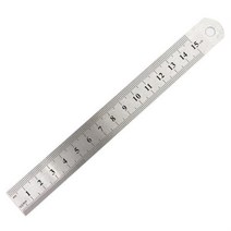 스틸자 스틸자 15cm 150mm 철자 스텐 쇠 자 DD-10021 철자 스텐레스자 목공용철자 재단철자 스틸자, 상품선택
