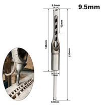 아르켈 목공 드릴 비트 DIY 트위스트 ARKEL 사각구멍뚫기 각끌비트 9.5MM