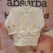 [압소바] 50% /출산 용품의 기본 배냇저고리 /한여름용 얇은 원단 /부드럽고 감촉이 시원한 뱀부원단*버디뱀부저고리*