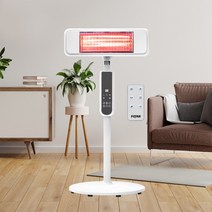 후지카 근적외선 스탠드히터 전기히터 FU-4885(1800W) 고효율절전형 무소음 저렴한 유지비, jl365mall 본상품선택