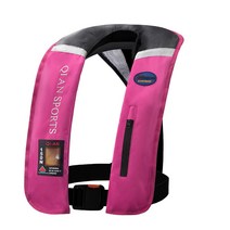 자동팽창식구명조끼 수압감지식 선상낚시 스포츠용 구명복, 블루