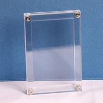 아크릴액자 압축앨범 가훈 가벼운 액자 그루브 카드 벽돌 보호 쉘 마그네틱나사 고정-150, PSA screw