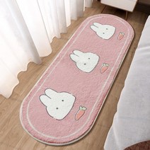 먼지없는 양털 러그 핑크 귀여운 침실 카펫 털이 많은 소녀 어린이 방 러그 침대 장식 라운지 거실 보온