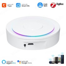 Zigbee스마트 홈 허브 키트 투야 지그비 게이트웨이 스마트 브리지 라이프 앱 알렉사 구글용 원격 제어 음성, Wireless Zigbee, 01 Wireless Zigbee, Wireless Hub