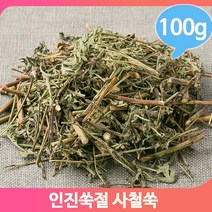 건조 사철쑥 어린줄기잎 100g 인진쑥절 쑥차 고품질, 1개