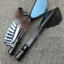 혼다 MSX125 사이드미러 반사경 튜닝 드레스업, 녹색 + 검정