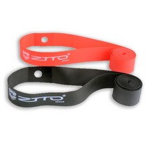 자전거림테이프 자전거타이어테이프 1 쌍 2 pcs mtb 도로 자전거 용 ztto 림, 레드 24인치