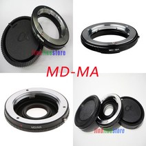 미놀타 MD MC 렌즈-소니호환 알파 AF MA 마운트 A900 A850 A77 A65 어댑터-무한대 + 캡, 02 MD-MA With Glass