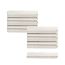 철물바다 강력 사각자석 40 x 10 x 3 mm, 15개