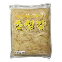 이엔 초생강 백색 슬라이스 장아찌, 1.3kg, 2개