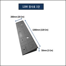 카업 차량진입판 900-320 50 (5Cm)점포진입판 상가진입판 휠체어