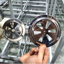 장작난로 화목난로 캠핑 제작 공기구멍, 난로 공기구멍(125mm)