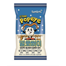 별뽀빠이 스낵, 72g, 6개