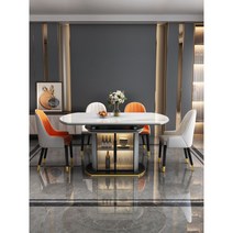 세라믹확장형식탁 원형식탁1200 확장테이블, 화이트 1.2m