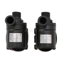 액체이송펌프태양열 브러시리스 모터 물 순환 잠수정 워터 펌프 T12 800L/H 5m DC 12V 드롭 선박, 01 12V