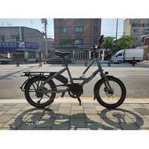 2023 턴 퀵 하울 P9 카고 미니벨로 전기 자전거 TERN, 택배배송, 블루그레이