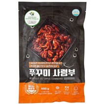 쭈꾸미 사령부 불타는 매운맛 (냉동), 600g, 9개