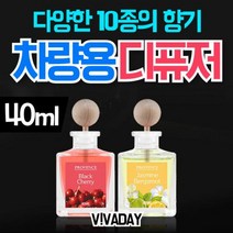 차량용 고급 석고 40ml, 라벤더코튼, 라벤더코튼