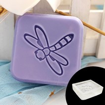 꿀벌 패턴 천연 수제 수지 비누 스탬프 DIY 핸들 공예 만들기 도구 투명 스타일 인감, 19 Stamp No Handle