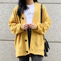 [주문폭주/10컬러] 골지 데일리 오버핏 가디건