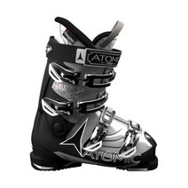 ATOMIC 아토믹 스키 부츠 Atomic Hawx 2.0 80 여성 Ski Boots Metallic Silver/Black NEW - 23.5
