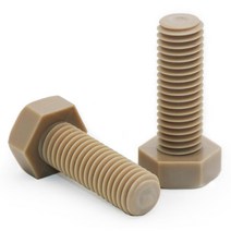 M2 PEEK 육각 볼트 부식 방지 헥사곤 헤드 나사 피크 스크류, M2 (1개), 5mm, 1개