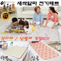 2023년 일월 싱글 더블 미니 유아 전기매트 전자파없는 온열매트 침대 전기장판, 퀸_더블형(단일난방) 140 x 200cm