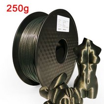 3D프린팅 필라멘트 PLA 반짝이 3D 프린터 필라멘트 금속-승화 제품처럼 빛나는 재료 인쇄용 1.75mm DIY 용, 06 Magic gold- 250g