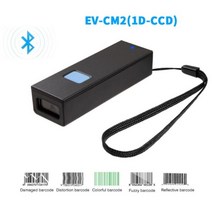 택배 큐알코드 스캐너 qr 바코드 리더기 EVAWGIB 1D/2D 휴대용 무선 QRCode 리더 웨어러블 PDF417 USB 코드 블루투스 인벤토리, EV-CM2