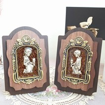 갓플랜 첫영성체 딥브라운 나무액자 첫영성체선물 천주교굿즈 가톨릭굿즈 천주교성물 천주교선물, 남자아이